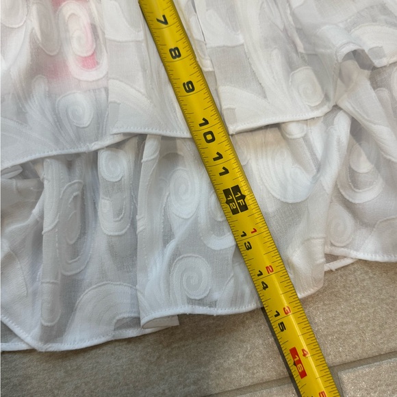 🤍🆕Lilly Pulitzer White Tahlia Skirt Coverup, XL🤍 - Picture 10 of 10